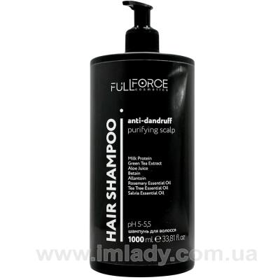 Трихологічний шампунь проти лупи Full Force anti-dandruff purifying scalp 1000 мл